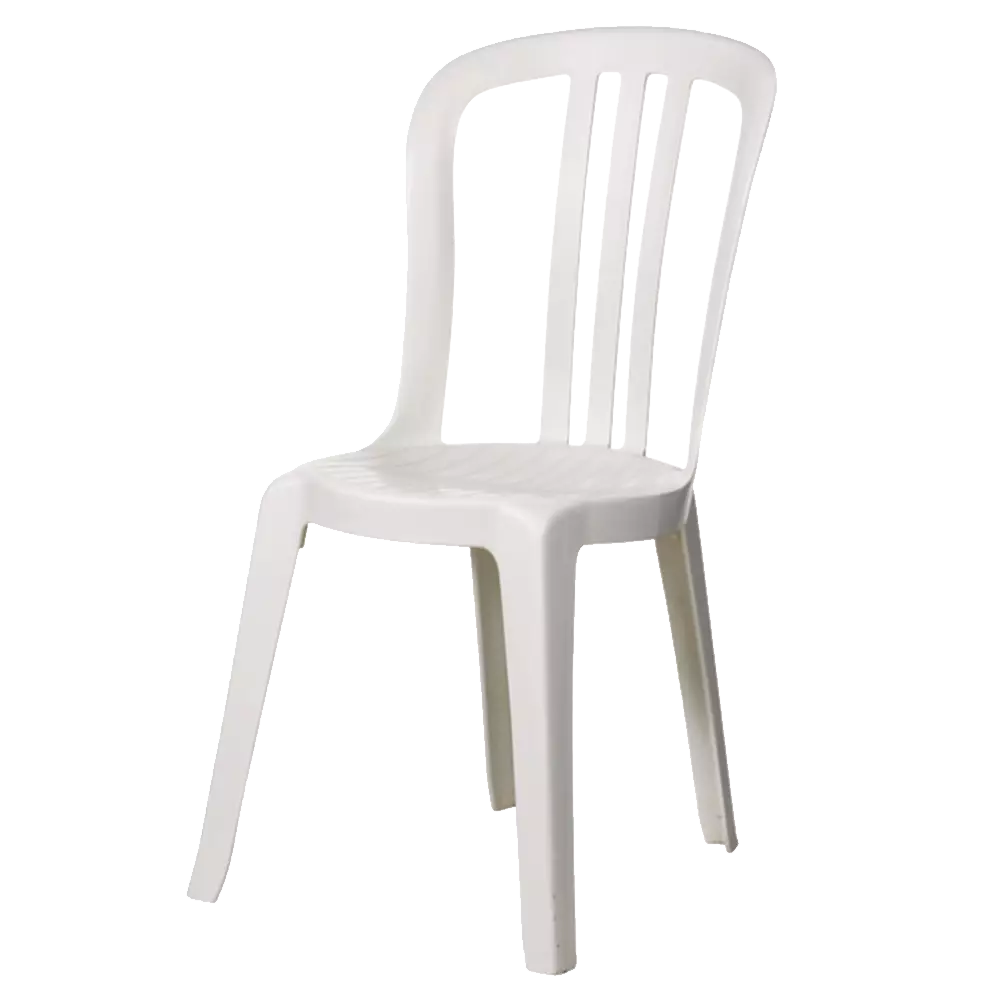 Chaise Garden plastique blanche