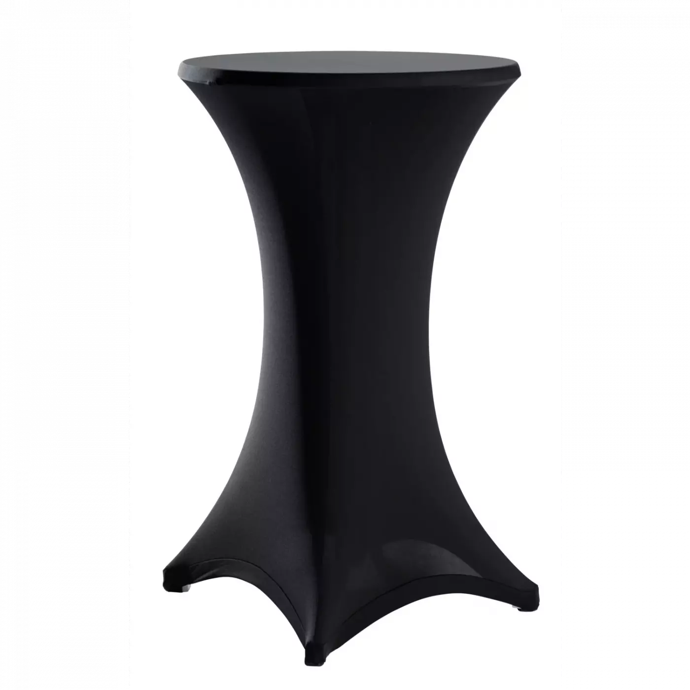 Mange-debout pliant diamètre 80 avec housse noire ou blanche