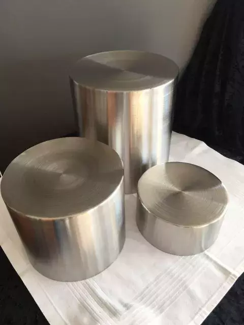 Support buffet cylindrique 3 niveaux