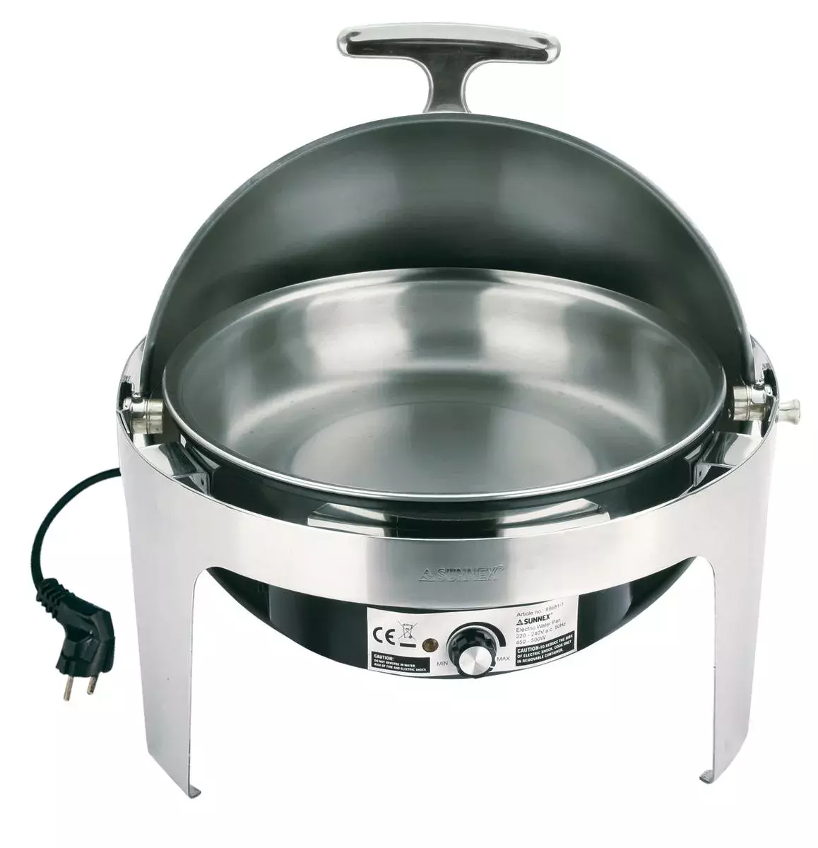 Chafing dish électrique rond (Chauffe plat)
