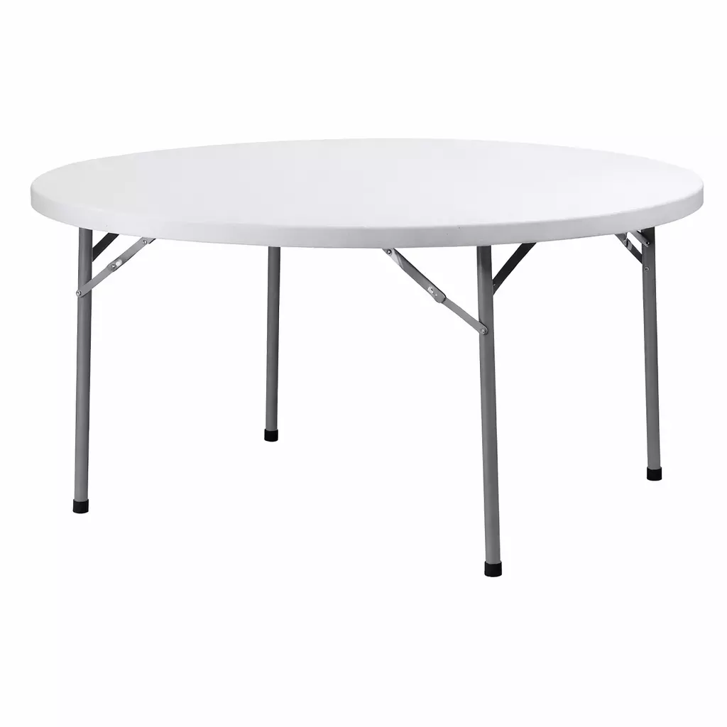 Table ronde plastique diamètre 180 ( 10 pers )
