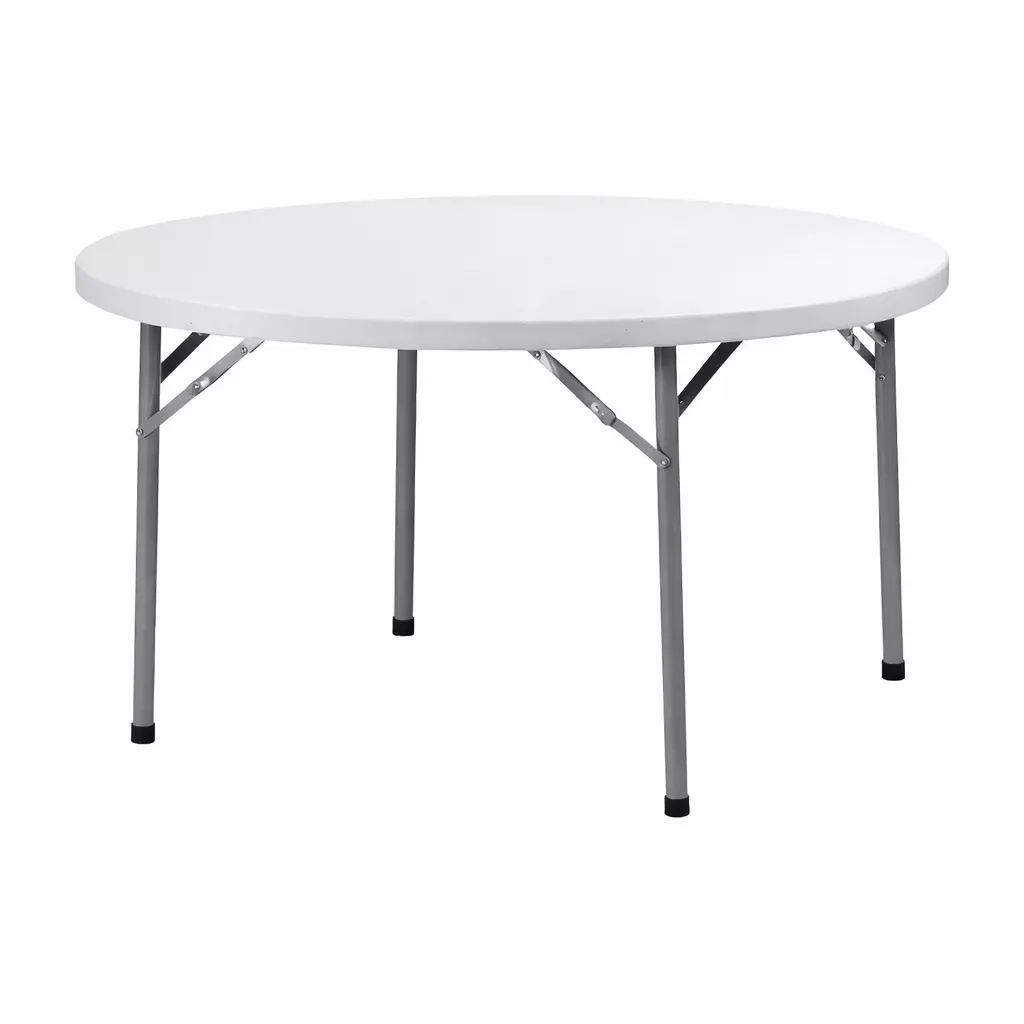 Table ronde plastique diamètre 150 ( 8 pers )