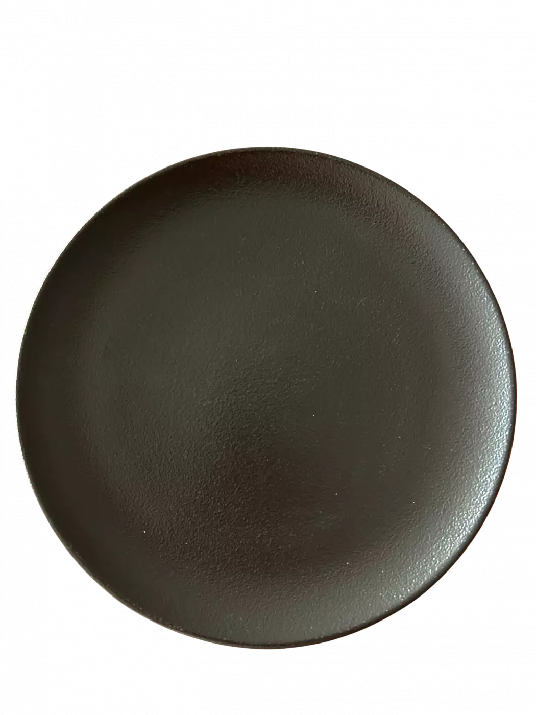 Assiette Noire (Diamètre : 15/21/27cm)